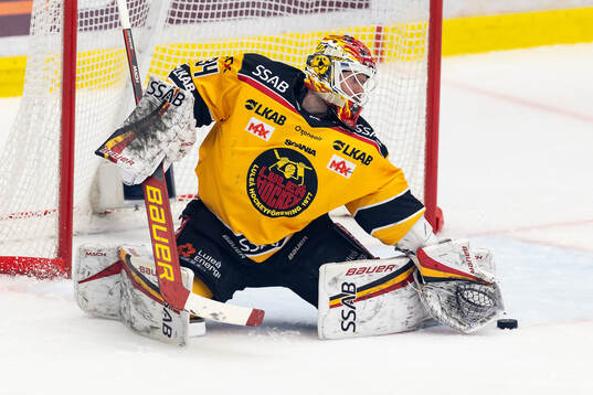 Luleås målvakt Joel Lassinantti