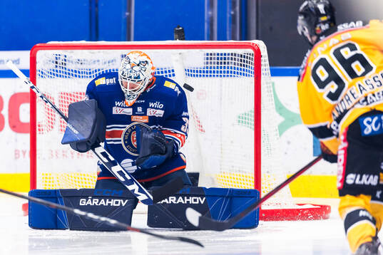 Växjös målvakt Emil Larmi