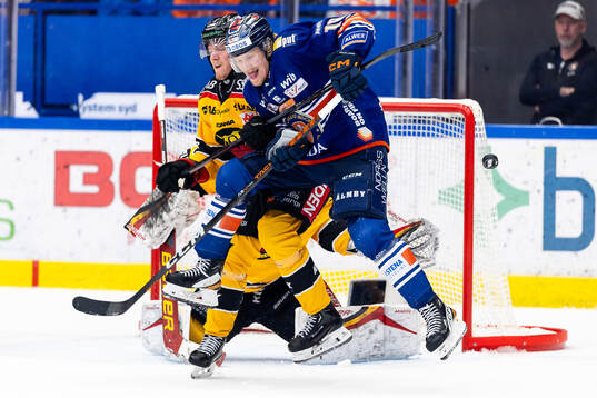 Luleås Marcus Hardegård och Växjös Marcus Sylvegård