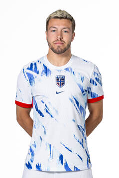 Fredrik André Bjørkan of the Norwegian national football