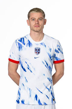 Julian Ryerson of the Norwegian national football team