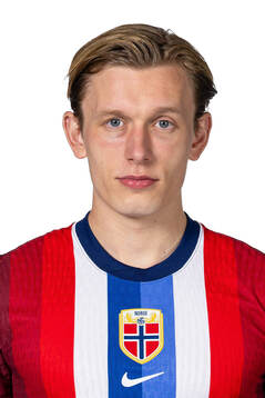 Marcus Holmgren Pedersen of the Norwegian national football