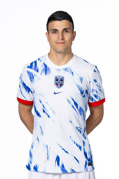 Mohamed Elyounoussi of the Norwegian national football team
