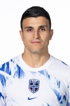 Mohamed Elyounoussi of the Norwegian national football team