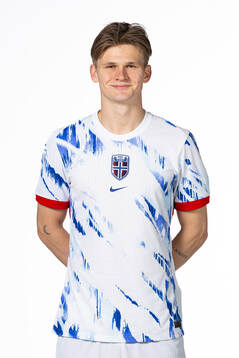 David Møller Wolfe of the Norwegian national football team