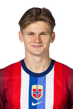 David Møller Wolfe of the Norwegian national football team