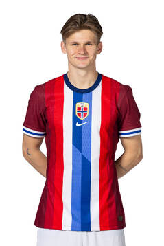 David Møller Wolfe of the Norwegian national football team