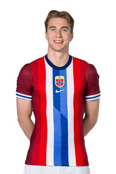 Kristian Thorstvedt of the Norwegian national football team