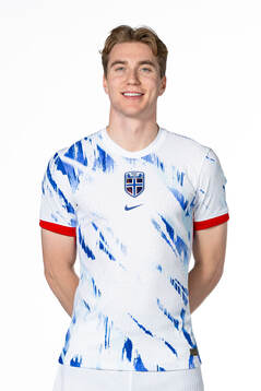 Kristian Thorstvedt of the Norwegian national football team