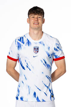 Jørgen Strand Larsen of the Norwegian national football