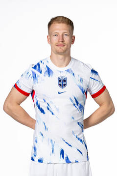 Andreas Hanche-Olsen of the Norwegian national football
