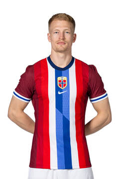 Andreas Hanche-Olsen of the Norwegian national football