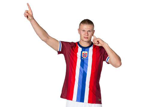 Erling Braut Haaland of the Norwegian national football