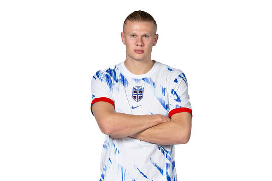 Erling Braut Haaland of the Norwegian national football