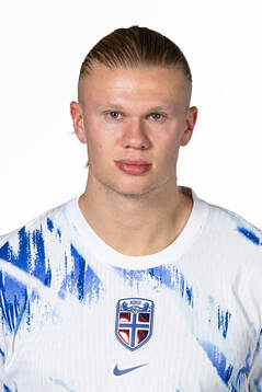 Erling Braut Haaland of the Norwegian national football