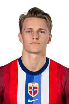 Martin Ødegaard of the Norwegian national football team
