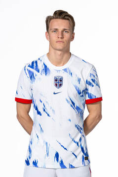 Martin Ødegaard of the Norwegian national football team