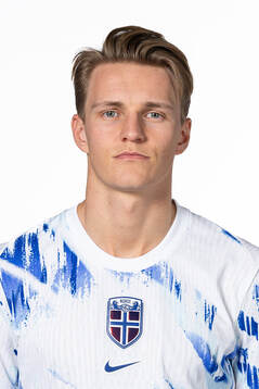 Martin Ødegaard of the Norwegian national football team