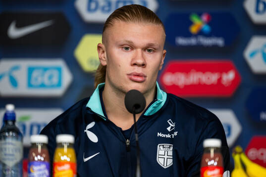 Erling Braut Haaland of the Norwegian national football team