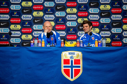 Ståle Solbakken, head coach of the Norwegian national