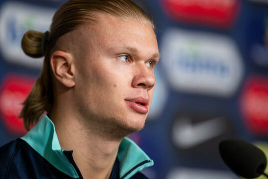 Erling Braut Haaland of the Norwegian national football team