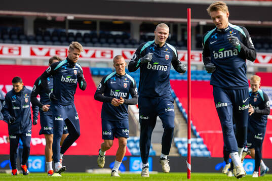 Erling Braut Haaland of the Norwegian national football team