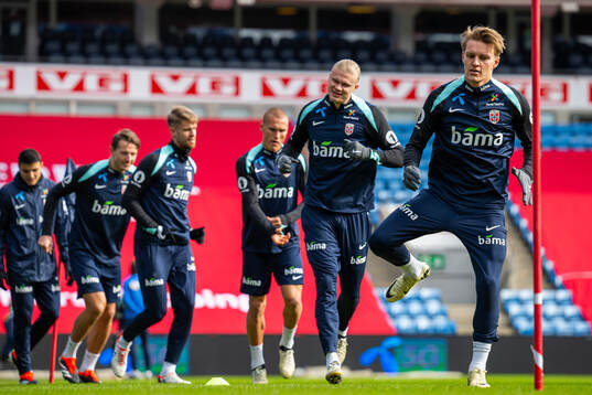 Martin Ødegaard of the Norwegian national football team