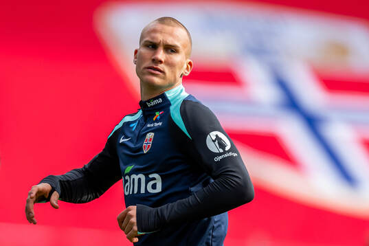 Leo Skiri Østigård of the Norwegian national football team