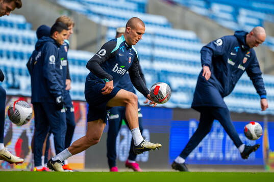 Leo Skiri Østigård of the Norwegian national football team