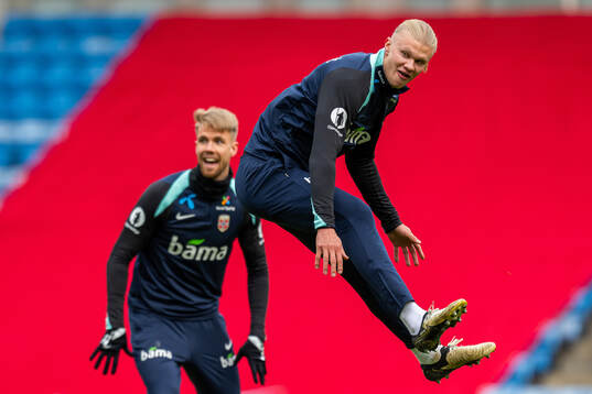 Erling Braut Haaland of the Norwegian national football team