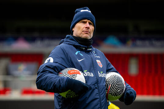 Ståle Solbakken, head coach of the Norwegian national