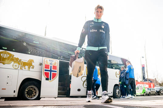 Kristian Thorstvedt of the Norwegian national football team