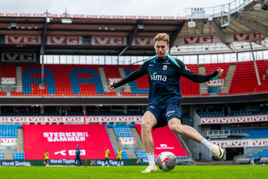 Kristian Thorstvedt of the Norwegian national football team