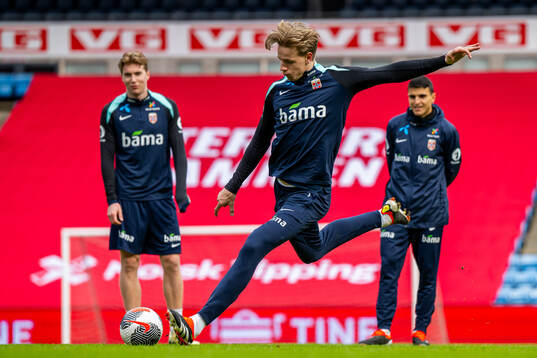 Jesper Daland of the Norwegian national football team