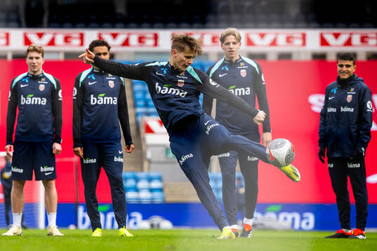 David Møller Wolfe of the Norwegian national football team