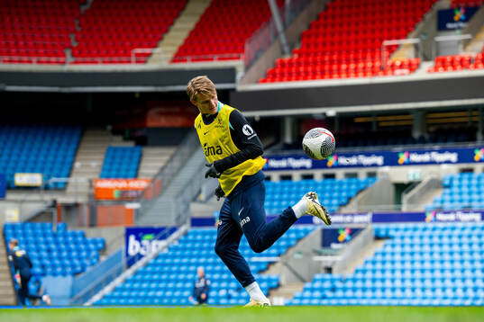 Martin Ødegaard of the Norwegian national football team
