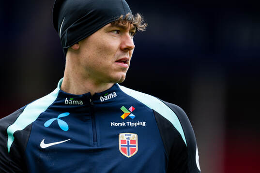 Jørgen Strand Larsen of the Norwegian national football