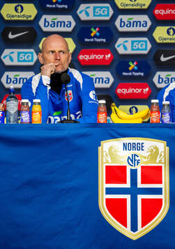 Ståle Solbakken, head coach of the Norwegian national