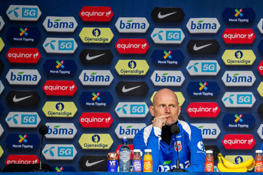 Ståle Solbakken, head coach of the Norwegian national