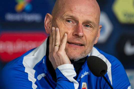Ståle Solbakken, head coach of the Norwegian national