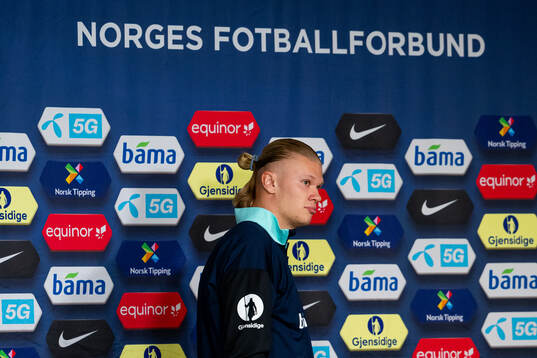 Erling Braut Haaland of the Norwegian national football team