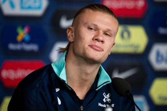 Erling Braut Haaland of the Norwegian national football team