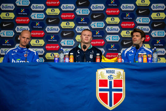 Brede Hangeland, player manager, Erling Braut Haaland and