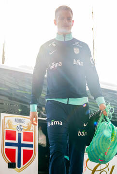 Andreas Hanche-Olsen of the Norwegian national football