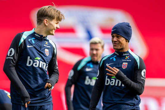 David Møller Wolfe and Oscar Bobb of the Norwegian