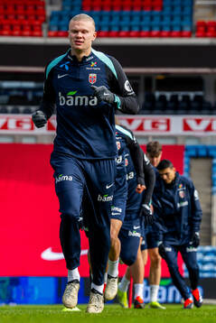 Erling Braut Haaland of the Norwegian national football team