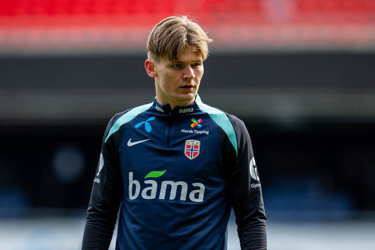 David Møller Wolfe of the Norwegian national football team