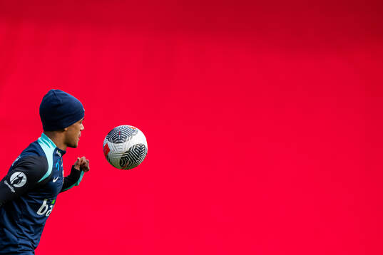 Oscar Bobb of the Norwegian national football team