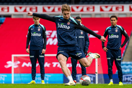 Kristian Thorstvedt of the Norwegian national football team