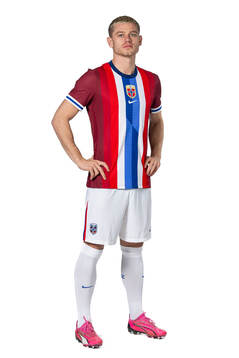 Julian Ryerson of the Norwegian national football team
